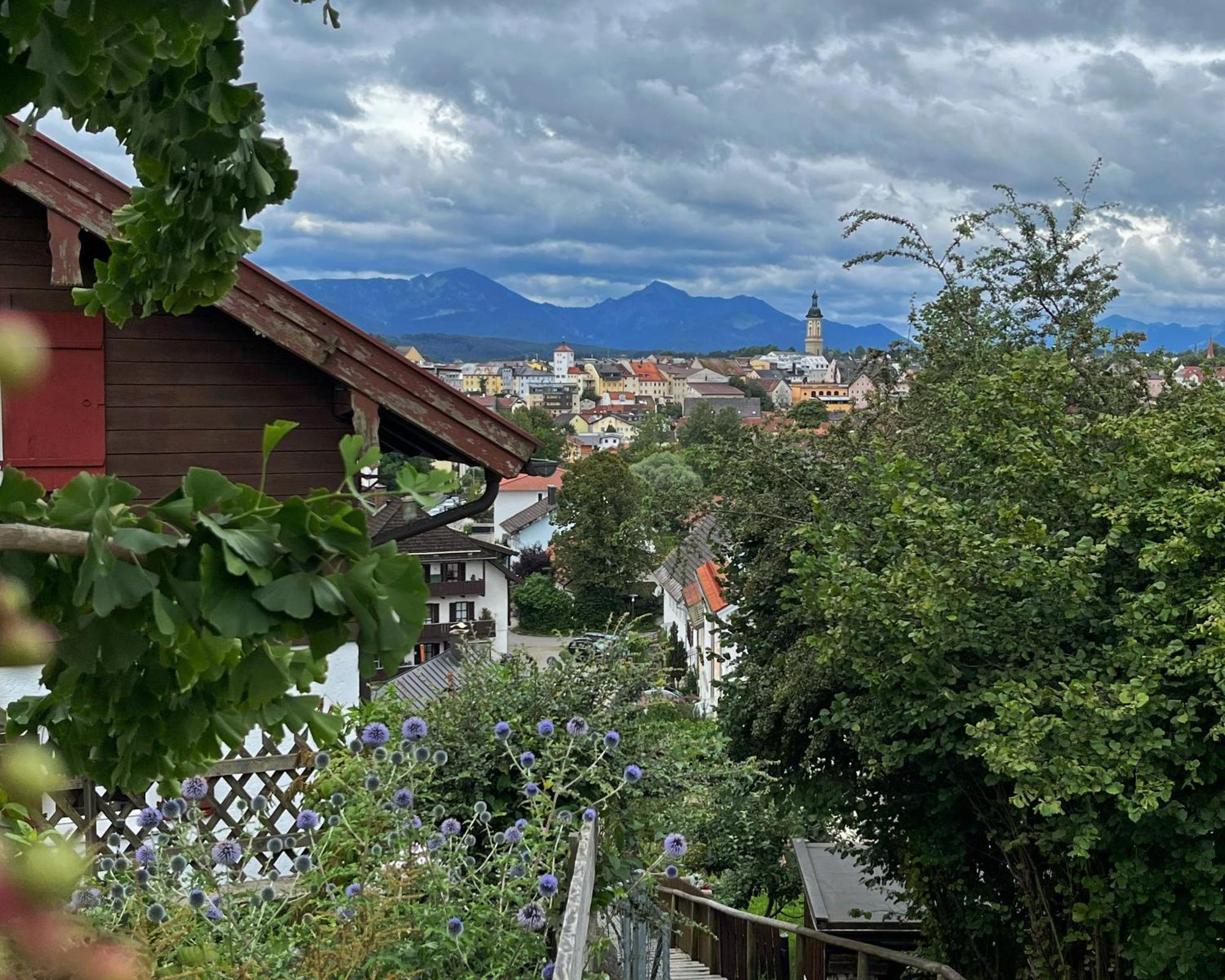 Ferienwohnung Gartenglück Traunstein Exterior foto